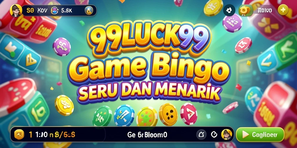 Tampilan gameplay Bingo yang seru dan interaktif dalam 99LUCK99.