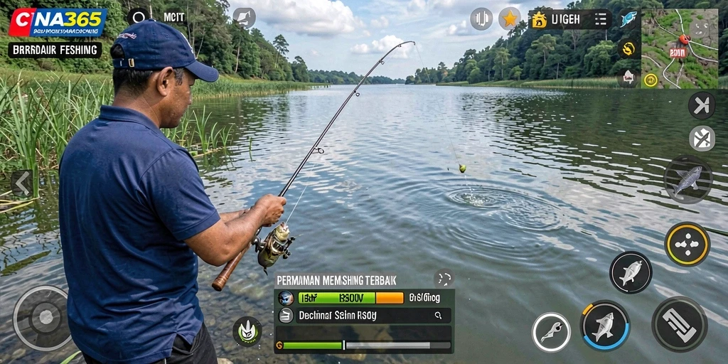 Tangkapan ikan besar di gameplay CINA365 yang seru.