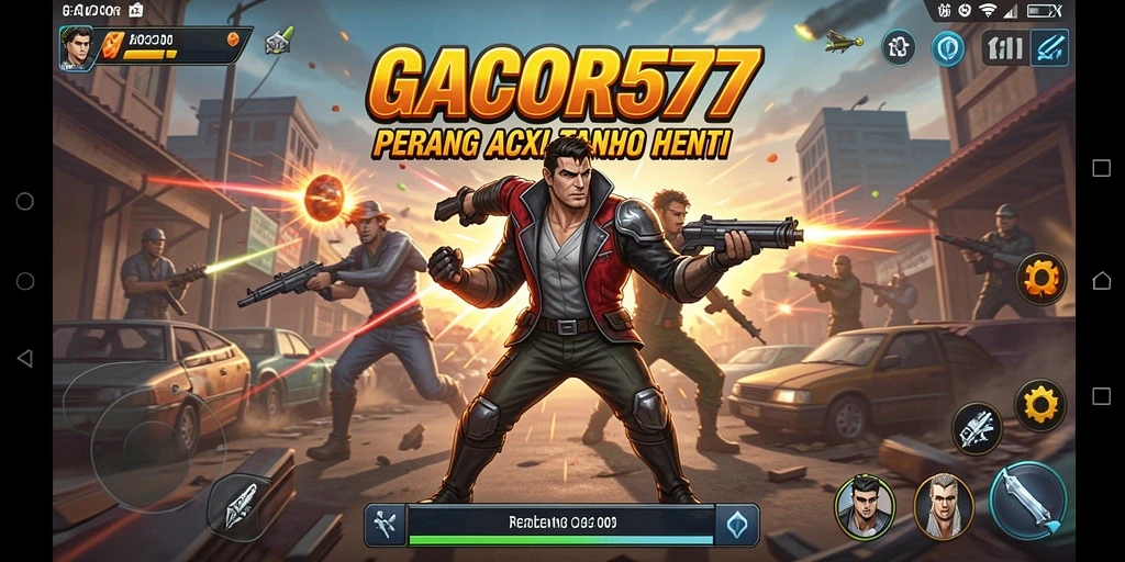 Gameplay seru GACOR577 dengan aksi mendebarkan.