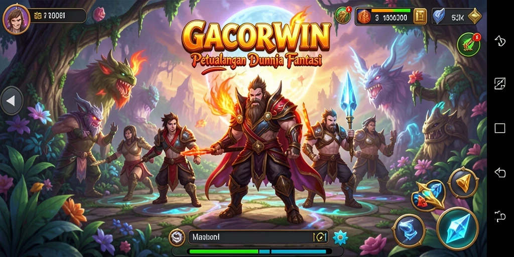 Gameplay GACORWIN yang menakjubkan dalam dunia petualangan.