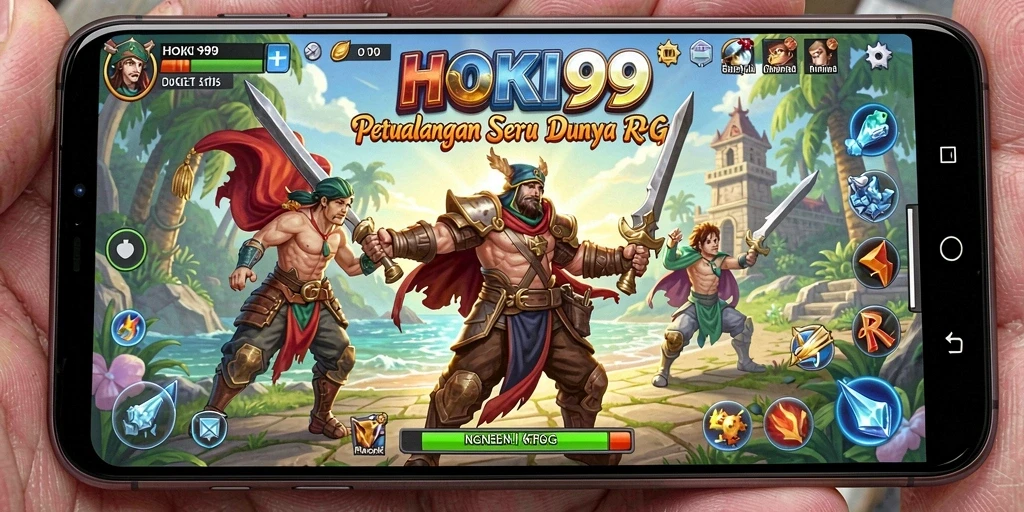 Tampilan gameplay HOKI99 yang mendebarkan dan penuh aksi.