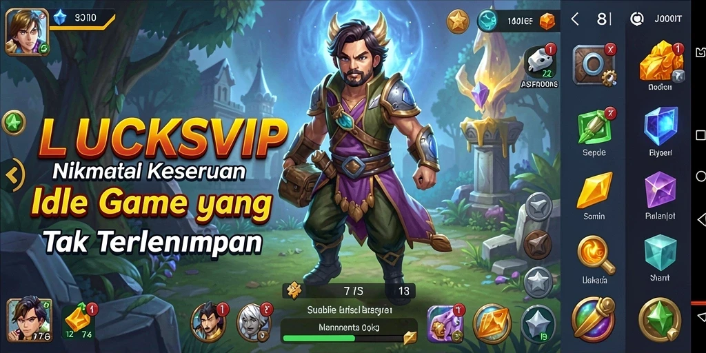 Tampilan gameplay LUCKSVIP yang menawan dan interaktif.