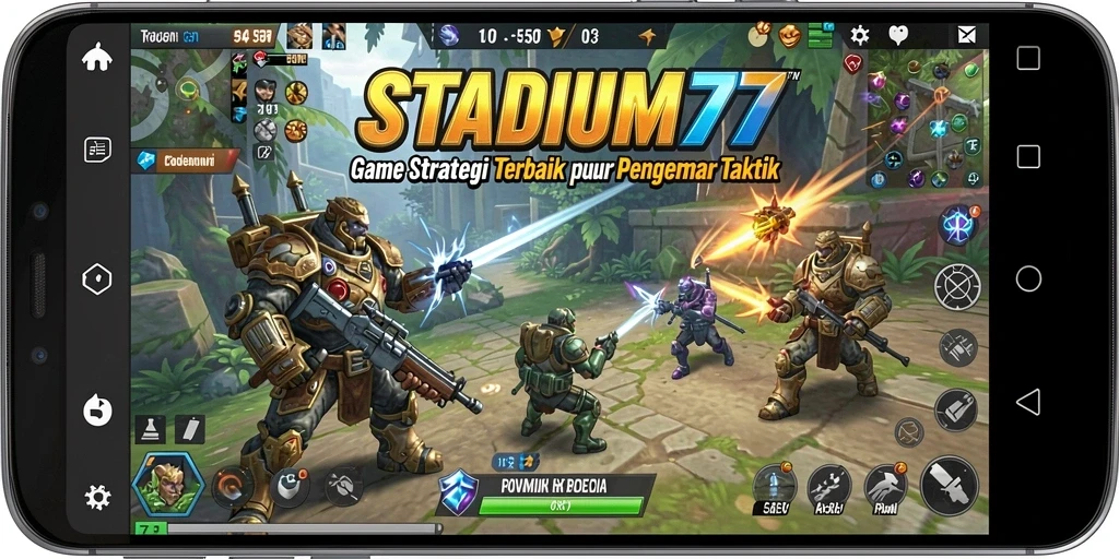 Gameplay STADIUM77 menampilkan strategi yang mendebarkan dan penuh taktik.