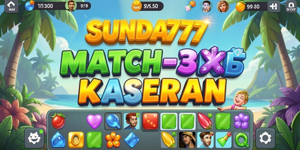 Tampilan menarik dari gameplay SUNDA777 yang penuh warna.